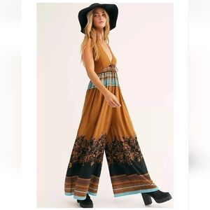 Free People  Palm Beach Jumpsuit